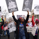 T. Morgan Dixon at the Women’s March, Jan. 21, 2017, in Washington, D.C. (courtesy of GirlTrek)